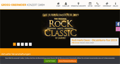 Desktop Screenshot of go-konzerte.de